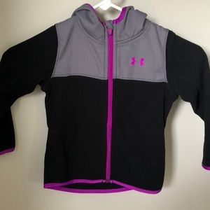 Under armour light fleece jacket